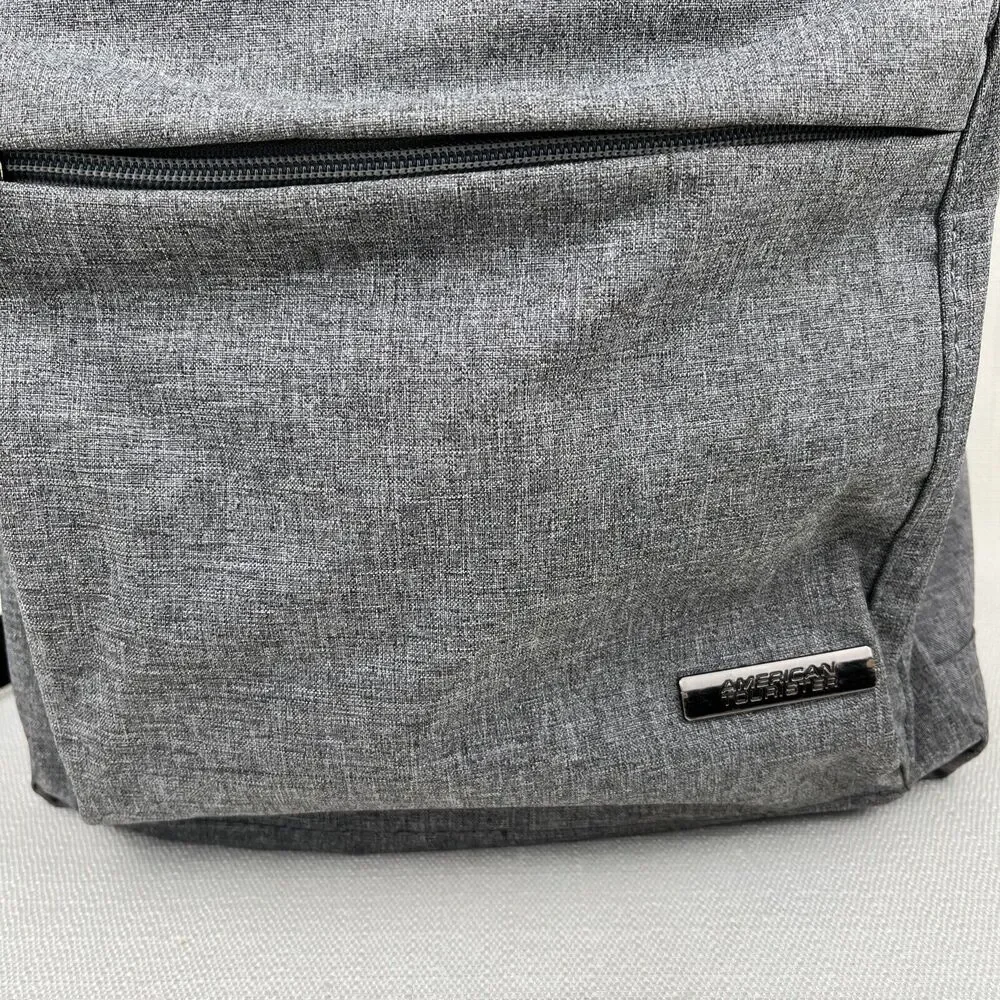 American Tourister Backpack Lightweight Dark Gray‎ Fits 13” laptop Nice!!